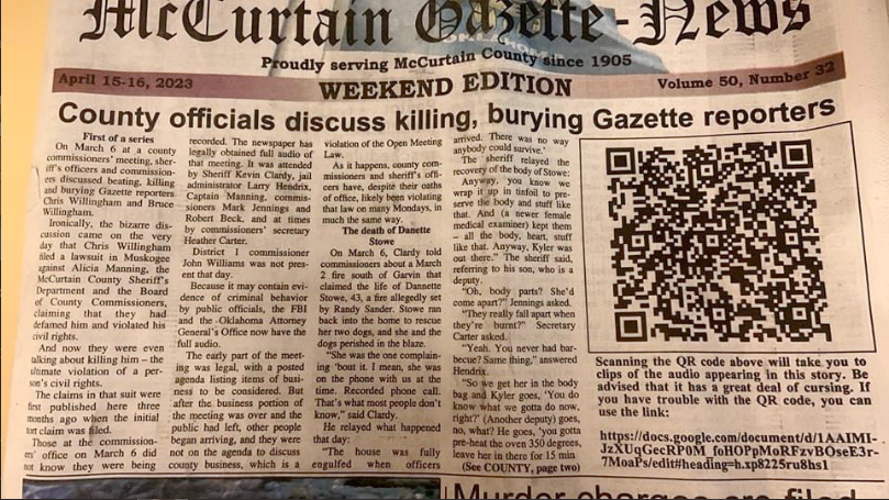 McCurtain County Gazette